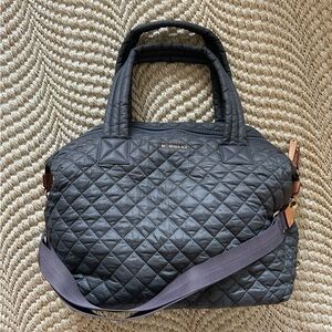 MZ Wallace Quilted Tote, Grey